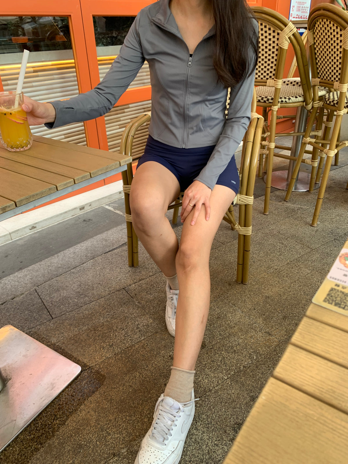 高腰塑形瑜珈短褲